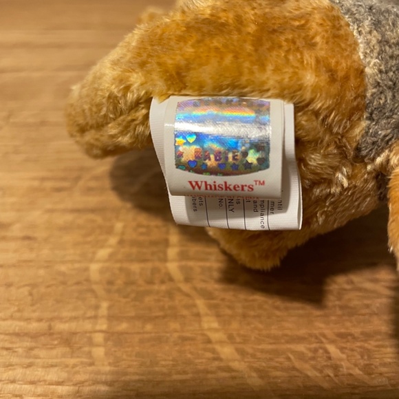 Ty Beanie Babies Whiskers Dog Brown 2000 – New Tag Protector VINTAGE - Picture 3 of 8